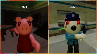 PIGGY THE EXECUTABLE FORCES ALL JUMPSCARES Game by CrackMaster228 [upl. by Hersch]