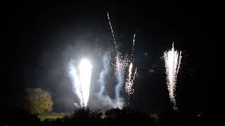 Fireworks at Low Farm Park in Folkingham Lincolnshire in November 2024 [upl. by Allit]