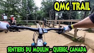 QMG  AWESOME FLOW TRAIL Sentiers du Moulin Eastern Canadas Best MTB  mtb subscribeinsta360 [upl. by Nessa]