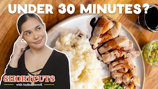 Rice Cooker Hainanese Chicken  Shortcuts with Nadine Howell [upl. by Lartnom]