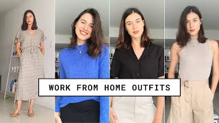 20 Work From Home Outfit Ideas REALISTIC COMFY amp CHIC [upl. by Allard420]