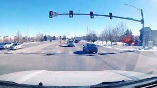 Driving Colorado Longmont CO HWY 287 [upl. by Noemys]