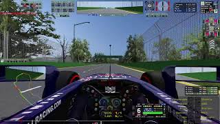 rFactor  F1 2014  Sim Latam Racers  Fecha 1 Albert Park [upl. by Accebber]