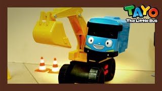 Can tayo lift heavy things Tayo the Excavator l Tayos Toy Adventure 19 l Toy Play Show for Kids [upl. by Charlton462]