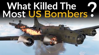 What Killed The Most US Bombers in WW2 German Fighters vs Flak [upl. by Clite]