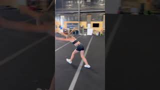 WORKING ON ROUNDOFF HANDSPRING TUCKS shorts [upl. by Laux]