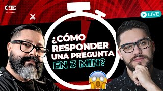 ¿Cómo responder una pregunta en 3 min [upl. by Aliuqet]