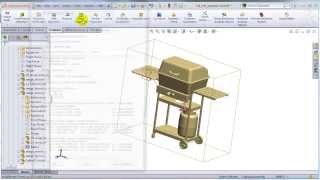 SolidWorks Tutorial  Apply Material in Bulk to All the Parts of the Assembly [upl. by Rosecan]