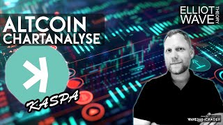 ALTCOIN ANALYSE  KAS Kaspa Bullische Extension l Elliott Wellen Chart Analyse l Wave360 [upl. by Kristen]