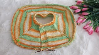 ✅️🍀Çok Kolay 23 Yaş Yelek ve Hırka Roba Modeli ✅️🍀knitting pattern [upl. by Herman]