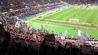 LOTITO LA SENTI QUESTA VOCE 230214 LazioSassuolo canta tutto lo stadio [upl. by Aivle310]