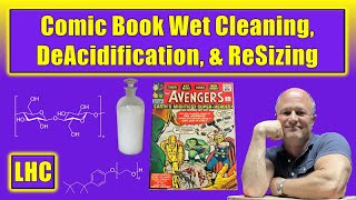 Revealed Advanced Comic Book Cleaning Deacidification and Resizing Methods [upl. by Netnilc]