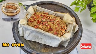 How MakeBake Banana Bread In Asanka  Clay Pot Banana Bread  Cake Without Oven  No oven [upl. by Umont]