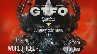 GTFO Pmom Kill Speedrun World Record [upl. by Enitsenrae]