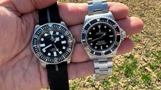 Rolex Submariner vs Tactical frog fxd [upl. by Mainis792]