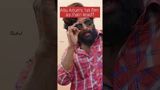 Allu Arjuns first movie as main lead [upl. by Norreg919]