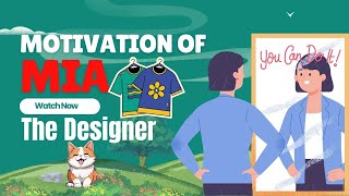 Motivational Cartoon in English of a Designer l Tshirt Design l Motivational Video [upl. by Sitsuj]