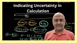 Indicating Uncertainty in Calculation  Assessment of Total Uncertainty in Final Result  Class 11 [upl. by Hsakiv]