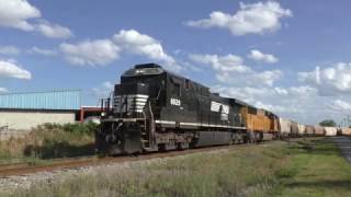 CSX O73020 wNS amp UP O73920 amp Q18820 42017 [upl. by Erle]