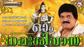 ഓം നമഃശിവായ  OM NAMA SIVAYA  Hindu Devotional Songs Malayalam  MG Sreekumar [upl. by Aryamo]