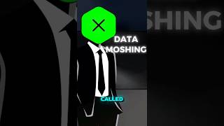 DATA MOSHING EXPLAINED  technology shorts trending [upl. by Nosrej]