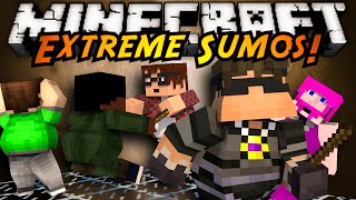 Minecraft MiniGame  SUMO EXTREME [upl. by Enailuj]