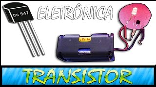 Transistor  FUNCIONAMENTOEXPLICAÇÃOPRATICA  AULA GRÁTIS [upl. by Amalberga]