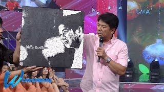 Wowowin Willie Revillame humanga sa egg shell mosaic ng isang audience [upl. by Sibylle]