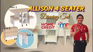 Allison 4 seater Dinning Set [upl. by Otecina]