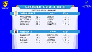 Scarborough  1s v Willetton  1s [upl. by Edrei]