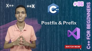 Postfix amp Prefix in C شرح [upl. by Ahsit]