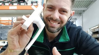 Tutorial para cambiar de mano una cremona europea de sistema falleba para puertas y ventanas de alum [upl. by Birdt]