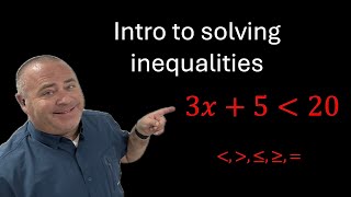 Learn to solve inequalities [upl. by Mellicent]