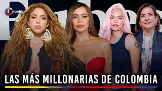 las 10 mujeres más millonarias de Colombia según Forbes [upl. by Orhtej]