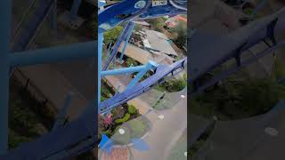 Manta Sea World Orlando On Ride video rollercoaster seaworldorlando flying themepark florida [upl. by Nodnerb]