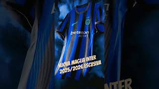 NUOVA MAGLIA INTER 2526 🖤💙magliainter interfcinternews top fpy amala neroazzurri [upl. by Born]