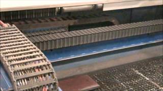 TRUMPF L3050 CNC LASER 2004 [upl. by Eetnwahs]