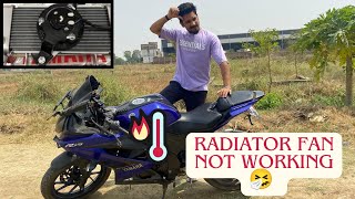 How to resolve Radiator Fan Problem in R15 V3  Radiator Fan Not Working in R15 V3 [upl. by Eiramanna524]