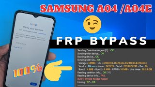 Samsung A04A04E Frp bypass Android 13  All Samsung Frp bypass Without 0 One Click [upl. by Atteroc]