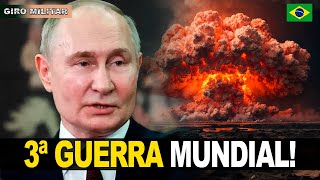 Alerta de guerra mundial Irã se aproxima militarmente da Rússia França prioriza Ucrânia na guerra [upl. by Whitman]