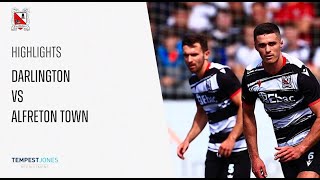 Highlights Darlington 00 Alfreton Town  National League North [upl. by Darrin137]