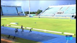 Mboma wins womens 100m as Masilingi suffers injury  nbc [upl. by Asselam]