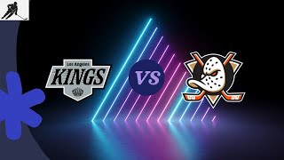 Los Angeles Kings VS Anaheim Ducks  Hockey PreSeason  Live Scoreboard [upl. by Urbanus]