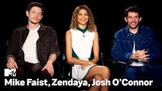 Zendaya Mike Faist amp Josh O’Connor on “Challengers” Love Triangles and Playing Teenagers [upl. by Opiuuk]