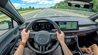 Road Tripping The 2024 Hyundai Sonata N Line  What’s it Like [upl. by Nyladnarb]