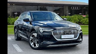 Approved Used Audi etron 55 quattro 30000 kW  Blackburn Audi [upl. by Twum]