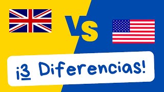 3 Diferencias entre el inglés Británico y Americano [upl. by Nyltiak508]