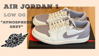 Air Jordan 1 Low OG quotAtmosphere Greyquot [upl. by Masao]