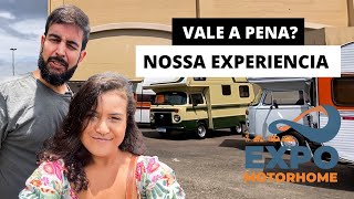 Fomos na EXPO MOTORHOME 2024 A Maior Feira de Motorhomes e Trailers da América Latina [upl. by Taddeusz]