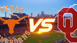 College football 25 Texas Longhorns vs Oklahoma Sooners a quick short game ￼ [upl. by Ikkin534]